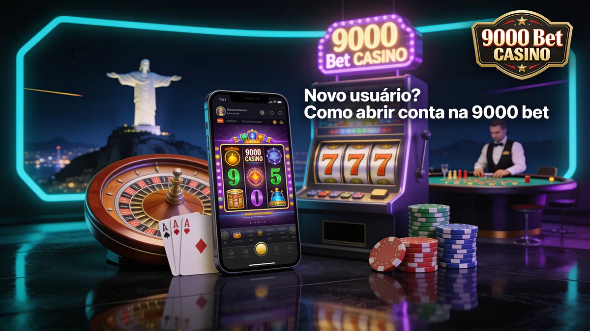 9000 bet no Brasil — Novo usuário? Como abrir conta na 9000 bet